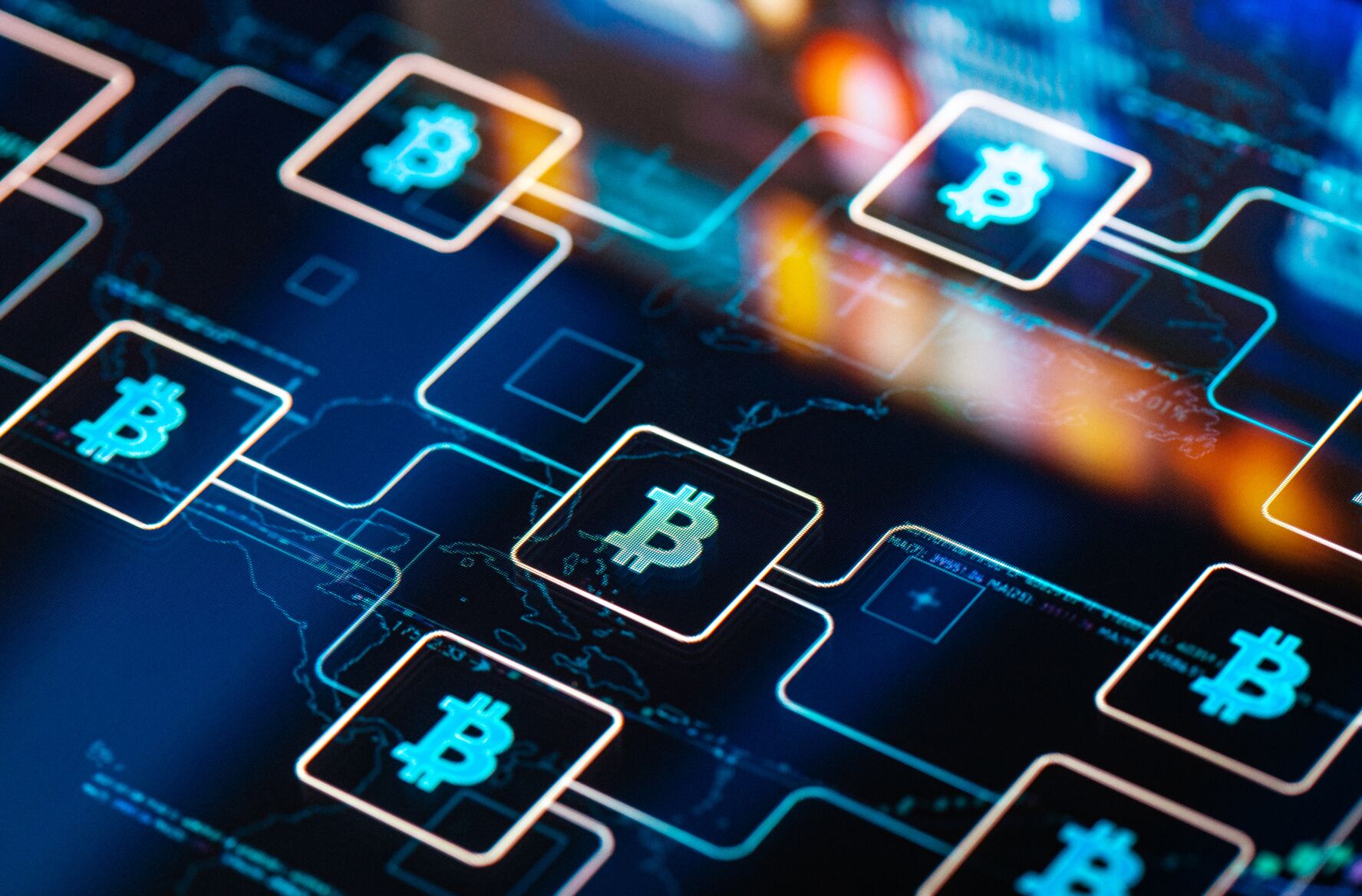 Bitcoin screen